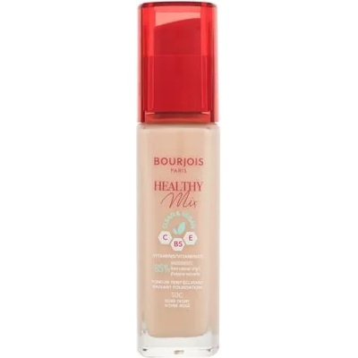 BOURJOIS Paris Healthy Mix Clean & Vegan Radiant Foundation хидратиращ и озаряващ фон дьо тен 30 ml нюанс 50C Rose Ivory