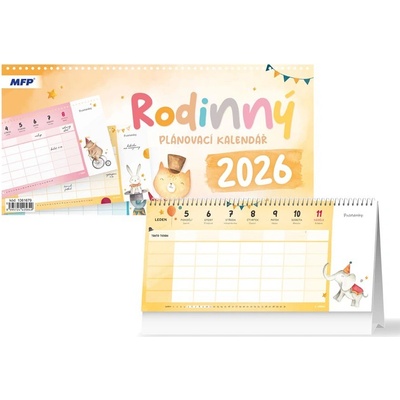MFP Paper stolní Rodinný plánovací 2026