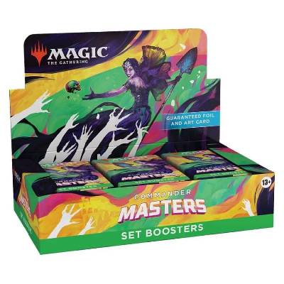 Wizards of the Coast Magic The Gathering Commander Masters Set Booster Display (24) Anglická