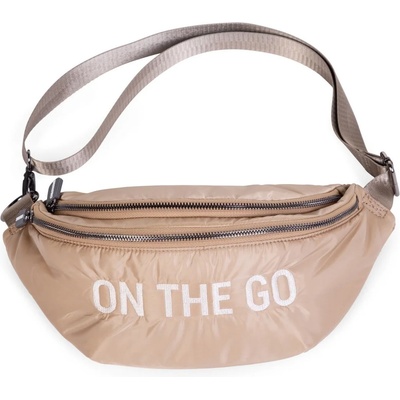 Childhome Чанта за кръста ChildHome - On the Go, бежова (CWBANAPBE)