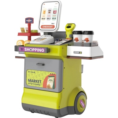 Sonne Игрален комплект Sonne - Супермаркет с касов апарат, 48 части (sonne1069)