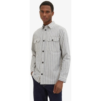 Tom Tailor Сива мъжка риза на райета Tom Tailor Tom Tailor | Siv | МЪЖЕ | XL