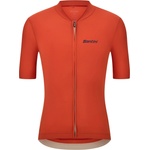 Santini Фланелка с къс ръкав за колоездене Santini Sensation S/S Jersey Cycling jersey - Mattone (056-3455-0713)