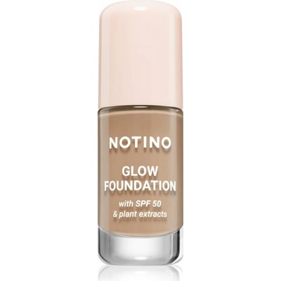 Notino Foundation Glow foundation with SPF50 & plant extracts rozjasňujúci make-up 01 light medium warm 30 ml