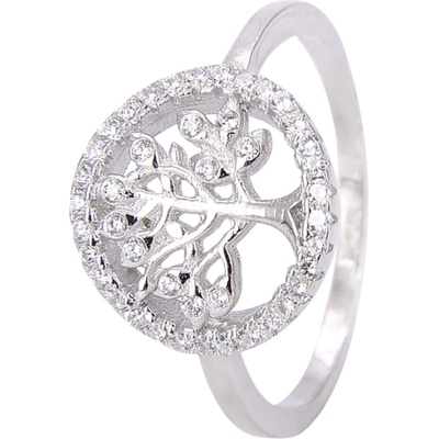Silenti Jewelry Сребърен пръстен "Дървото на Живота" - 5 - 49мм (15.6мм диам. )