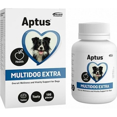 Orion Pharma Animal Health Tablety Multivitaminové pro psy Aptus Multidog Extra 100 tbl