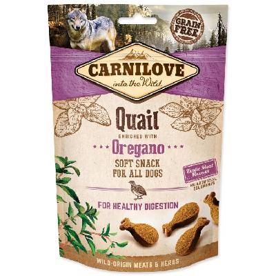 Carnilove (VAFO Praha s.r.o.) Carnilove Dog Semi Moist Snack Quail & Oregano 200g