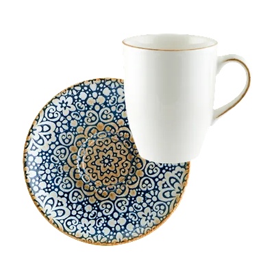 Bonna Чаша с чинийка Bonna Alhambra 16 см (0101900-E105 MUG 03KNN + ALH GRM 04CT)