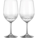 Brunner Set 2 White Wineglass Цвят: бял