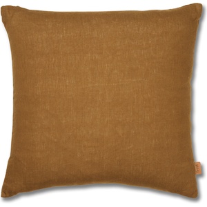 ferm LIVING Възглавница Linen 50 x 50 см светлокафява (1104264448)