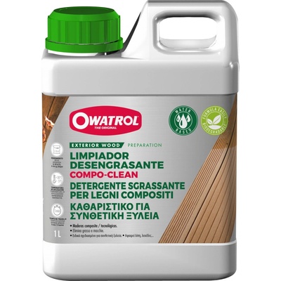 OWATROL COMPO-CLEAN čistič a odmašťovač kompozitního dřeva 2,5 l – Zboží Dáma