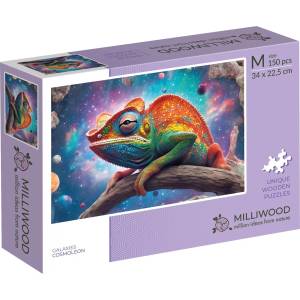 Milliwood Дървен пъзел Milliwood, Galaxies, 150 части - Космолеон (M-Cosmoleon-5021) - bright-toys