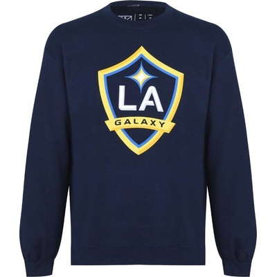 MLS Logo Crew Sweatshirt Mens LA Galaxy