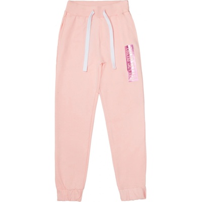 Winkiki Kids Wear dívčí tepláky Trend Setter růžová