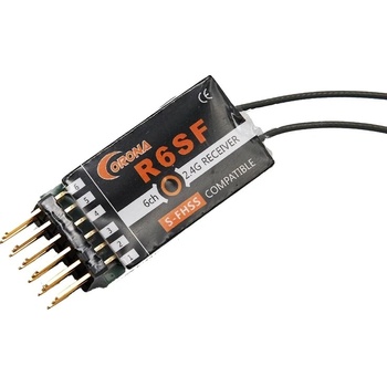 Corona Futaba Přijímač R6SF 6CH S-FHSS/FHSS 2.4G