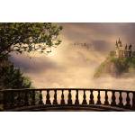 DIMEX ART Флизелинов фототапет балкон на замъка 375 x 250 см
