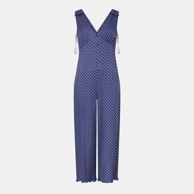 Nobodys Child Women's Clio Waistline Definition Jumpsuit - Blue