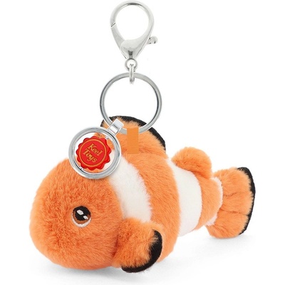 Keel Toys Плюшен ключодържател Keel Toys Keeleco - Риба клоун, 12 cm (BC4433)