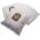VHBW Торбички за прахосмукачка AEG Electrolux S-Bag / Philips FC8021, 10 бр (800111756)