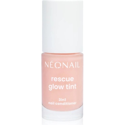 NEONAIL Rescue Glow Tint 3in1 Nail Conditioner подхранващ лак за нокти цвят Peachy Peach 7.2ml