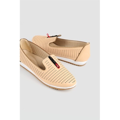 Moda Trend Дамски еспадрили - Бежови #328530 (328530_Бежов)