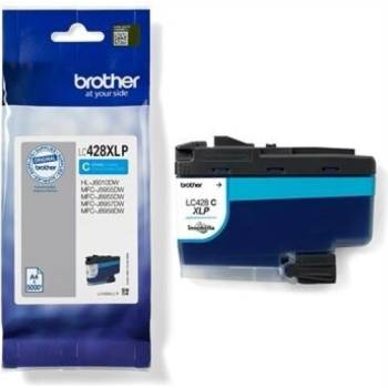 Brother Мастило BROTHER Cyan Ink Cartridge - 5000 Pages - PROJECT USE ONLY (LC428XLCP)