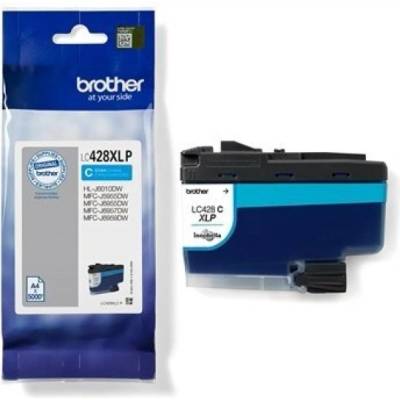 Brother Мастило BROTHER Cyan Ink Cartridge - 5000 Pages - PROJECT USE ONLY (LC428XLCP)