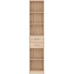 Black Red White Етажерка Nepo REG2S/40, Дъб сонома