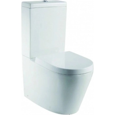 Inter Ceramic Моноблок ICC 7038, Inter Ceramic, седалка и капак, порцелан, бял, 85.5x67x36см (7038)