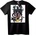NOONEBRAND Тениска Gorillaz 2D музика - 2XL, Black