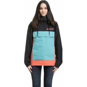 Meatfly дамско street яке Noah Mango / Black Meatfly | Cheren | ЖЕНИ | XS