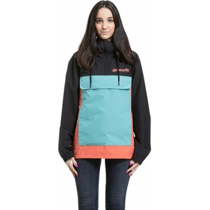 Meatfly дамско street яке Noah Mango / Black Meatfly | Cheren | ЖЕНИ | XS
