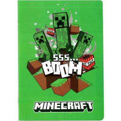 Astra Zošit kockovaný A4 Minecraft