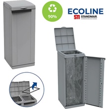 Ecoline Plastová skriňa na triedenie odpadu 1x110 litrov