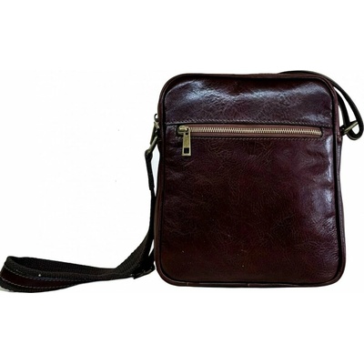 Pánská crossbody taška T08 hnědá