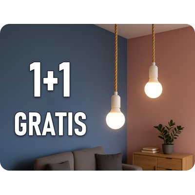 V-TAC LED žárovka E27 22W 2600 lm G120, 1+1 teplá bílá