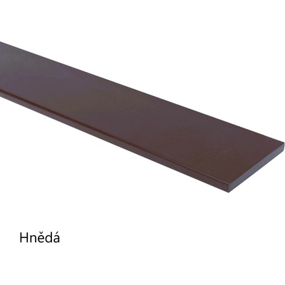 Everwood Plastová plotovka 100x15mm - hnědá, délka 1m