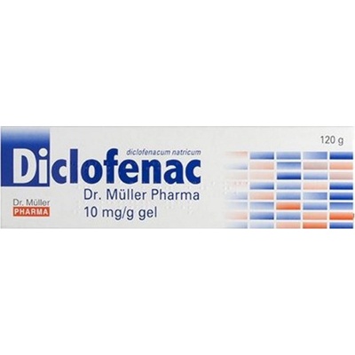 Diclofenac Dr. Müller Pharma 10 mg/g gél gel. 1 x 60 g