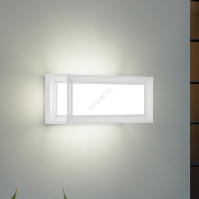 Brilagi - LED Външно стенно осветително тяло PARKER LED/12W/230V бяло IP44 (BG4616)