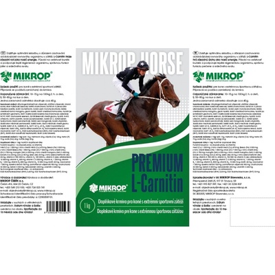 Mikrop horse Premium L carnitin 1 kg
