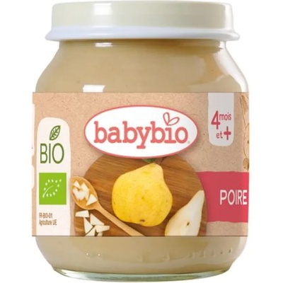 Babybio Био плодово пюре Babybio - Круши, 130 g (3288131509716)