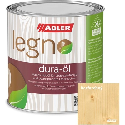 ADLER Slovensko Legno Dura Öl 2,5 l bezfarebný