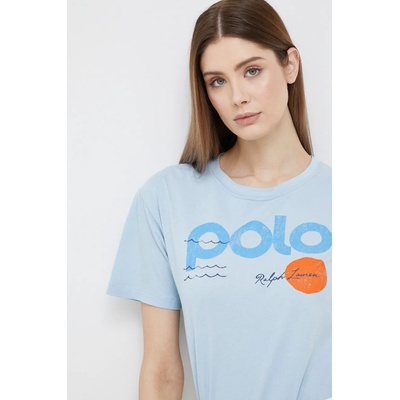 Ralph Lauren Памучна тениска Polo Ralph Lauren в синьо (211892648)