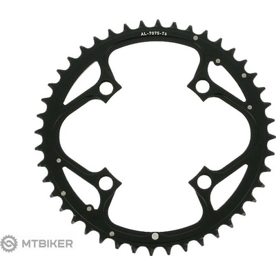 Sram prevodník MTB 44T 104 V4 Aluminium 4 mm Hard Black