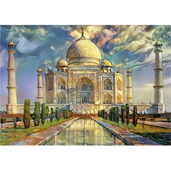 Image 1 of Educa - Puzzle Dream City Art: Taj Mahal - 1 000 piese
