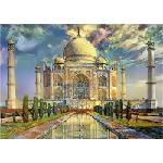 Educa - Puzzle Dream City Art: Taj Mahal - 1 000 piese