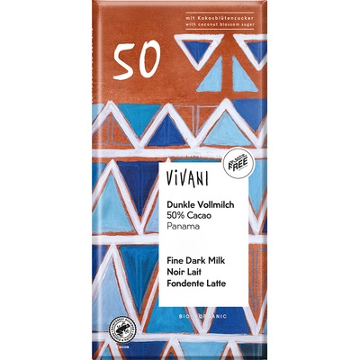 Vivani MLÉČNÁ 50% S KOKOSEM BIO 80 G