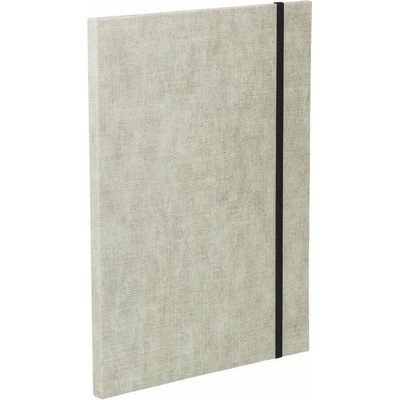 Bigso Paulina Canvas Paper Laminate A6 organizér béžová/bílá