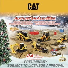 Carrera CAT Baustelle hračky adventní kalendář