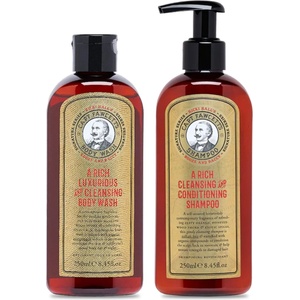 Captain Fawcett Ricki Hall's Booze & Baccy Hair & Body Wash Set